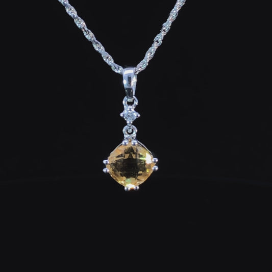 Citrine pendant