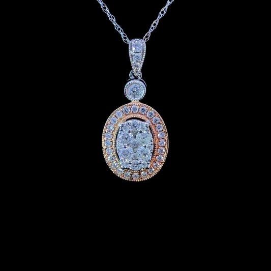 .75 ctw diamond pendant