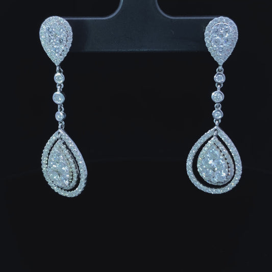 154979 - 2.50 ctw diamond earrings