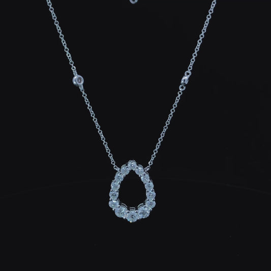 1.52 ctw diamond necklace