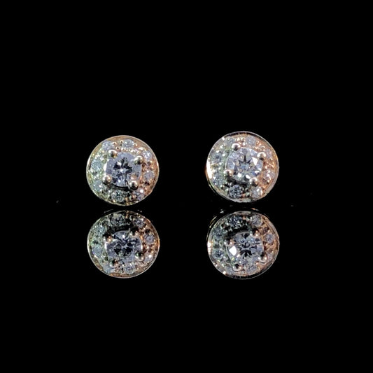 161787 - .30 ctw diamond earrings
