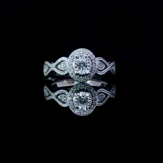 161620 - .25 ctw diamond ring