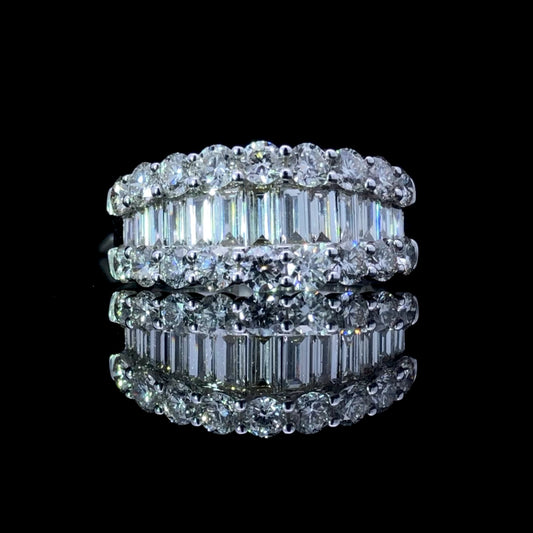 160652 - 2.94 ctw diamond ring