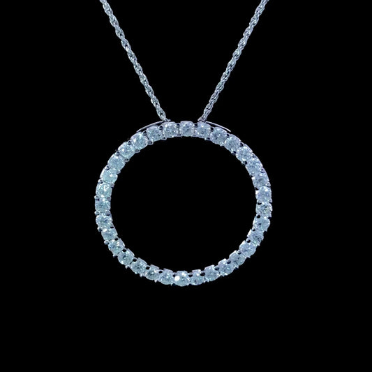 2.00 ctw diamond pendant