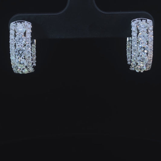 2.50 ctw diamond earrings