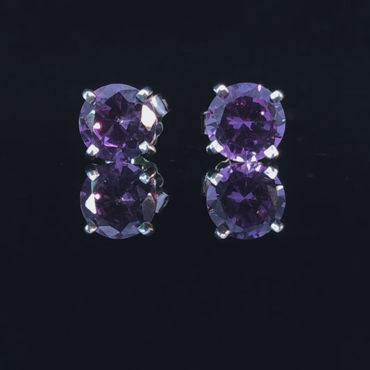 Alexandrite earrings