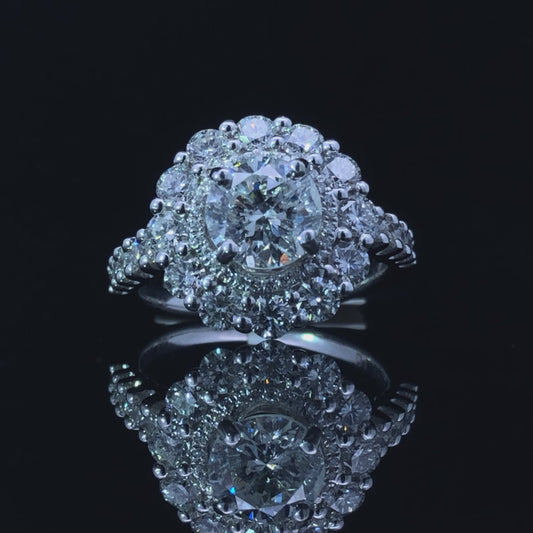 162206 - 2.85 ctw diamond ring