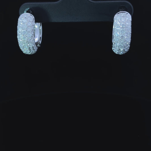 2.05 ctw diamond earrings