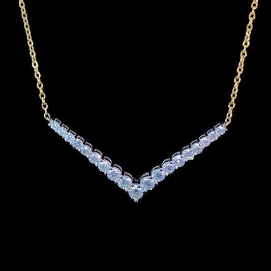 2.00 ctw diamond necklace