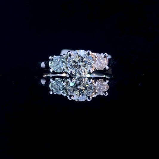 162241 - 1.17 ctw diamond ring