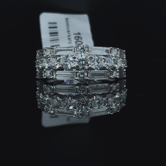 160653 - 2.90 ctw diamond ring